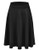 EIMIN Womens Basic Versatile Stretchy Flared Casual Midi Skater Skirt Black 2XL