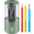 AFMAT Electric Pencil Sharpener  Pencil Sharpener for Colored Pencils  Auto Stop  Super Sharp and Fast  Electric Pencil Sharpener Plug in for 6-12mm No-