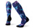 Smartwool PhD Snow Light Elite Print Ocean Abyss MD -Womens Shoe 7-9-5-