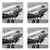 Ambesonne Vintage Airplane Coaster Set of 4  Old Airliner Cockpit Antique Engine Propellers Wings and Nostalgia Image  Square Hardboard Gloss Coasters