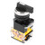 Momentary Rotary Switch  Akozon 22mm 3 Position Auto Reset Selector Momentary Rotary Switch Long Handle LA38-20BX33