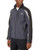 Reebok Mens Softshell Active Jacket  Classic Charcoal-Black-Grey  XXL
