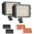 NEEWER 2-Pack 160 LED CN-160 Dimmable Ultra High Power Panel Digital Camera/Camcorder Video Light, LED Light for Canon, Nikon, Pentax, Panasonic,SONY, Samsung and Olympus Digital SLR Cameras