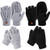 4 Pairs Women Fingerless Mittens Winter Convertible Gloves Knitted Half Finger Gloves 4 Pairs Women Fingerless Mittens Winter Convertible Gloves Knitted Half Finger Gloves