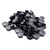 Cyful Panel Plugs Hole Plugs -Mounting Hole 18-9-19mm-  Plastic Flush Type Hole Plugs  Home Furniture Fastener  Plastic Pipe Choke Plug Black 3-4 -5