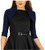 BlackButterfly Tailored 3-4 Sleeve Bolero -Midnight Blue  US 20-