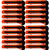 20x Bulk Utility Knife Box Cutters Snap Off Blade Neon Orange