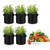 5-Pack Potato Grow Bags  Non-Woven Aeration Fabric Pot Growing Bags with Handle  for Garden Flower and Vegetables Planting -10 gallons-