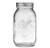 Ball Mason Jar  Clear Glass Ball Collection  Heritage Series  Regular Mouth  32 ounces