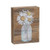 Collins Painting Inspirational Wood Grain Mini Block Sign  4 -Daisies-
