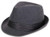 Simplicity Mens Womens Manhattan Fedora Hat Gangster Trilby Hat  Grey