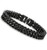 FIBO STEEL Stainless Steel 12MM Two-Strand Wheat Chain Bracelet for Men Punk Biker Bracelet 8-0 inches
