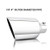 4 Inlet Exhaust Tip MONOKING Universal Stainless Steel Bolt On Exhaust Tips for Truck Car Tailpipes 4 Inlet 8 Outlet 15 Long