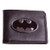 DC Comics Batman Gunmetal Logo Bifold Wallet Black