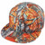 Samtree Unisex Snapback Hats Adjustable Printed Hip Hop Flat Bill Baseball Cap -Orange Leaves-
