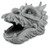 Cornucopia Dragon Garden Downspout Sculpture Splash Block Anchor for Downspout Extension