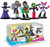 HEROWORLD Teen Titans Go DC Comics Action Figure Core Set Of Beast Boy, Cyborg, Jinx, Raven, Robin By Funko