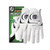 FootJoy Mens WeatherSof 2-Pack Golf Glove White Medium  Worn on Left Hand