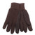 KINCO 820PD-L Mens 9 oz- Jersey Gloves with PVC Mini Dots on Palm  Large  Brown