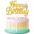 Ice Cream Birthday Glitter Cake Topper Summer Themed Birthday Party Decoration Supplies