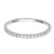 PAVOI AAAAA CZ Sterling Silver Cubic Zirconia Stackable Eternity Ring - Size 6