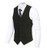 Gioberti Mens 5 Button Slim Fit Formal Herringbone Tweed Suit Vest  Herringbone Olive  Size 3X-Large