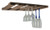 SeaTeak 62425 Overhead Wineglass Rack