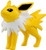 Pokemon Black and White Takaratomy M Figure - M-136 - Jolteon-Thunders