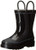 Western Chief Kids Waterproof Rubber Classic Rain Boot with Pull Handles  Black  5 M US Toddler