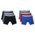 Fruit of the Loom Mens 3-Pack Everlight Boxer Briefs  Black - Gray  Medium - Assorted