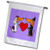 3dRose fl-200516-1 Funny Dachshund Dogs Bride and Groom Wedding Art Garden Flag  12 by 18