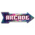 SignMission Arcade Arrow Plastic Sign  18 Wide