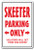 SignMission Skeeter Parking Decal Redneck Hillbilly Nickname Dixie Country Southern Beer - Indoor-Outdoor - 9 Tall