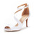 DREAM PAIRS Womens NILE White Satin Fashion Stilettos Open Toe Pump Heel Sandals Size 10 B-M- US