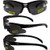 Global Vision Trigger Safety Sunglasses Black Frame Smoke Lenses ANSI Z87-1-