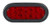Federal Signal 607105-04SB SignalTech Red 6" Oval LED Light Kit (LED Stop/Tail/Turn light)
