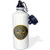 3dRose Great Seal of North Dakota -PD-US- Sports Water Bottle  21 oz  White