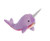 Aurora 33236 Shimmers Narwhal Assorted Plush, 7", Multicolor