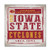 NCAA Legacy Iowa State Cyclones Canvas Wall Art 14x14  One Size  Custom
