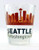 Seattle Washington Sunset Skyline Shot Glass