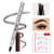 Eyebrow Tattoo Pen Microblading Eyebrow Pen 4 Points Eyebrown Pen Tat Brow Microblade Eyebrow Pencil Waterproof and Smudge-Proof With Four Micro-Fork Ti