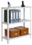 Simonrack 3/300 Home Classic Plus Shelf, White/White