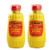 Webers Premium Horseradish Prepared Mustard Squeeze Bottle -2- 12 Oz- Containers