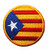 National Flag National Flag Catalunya Catalonia Logo Patch Embroidered Sew Iron On Patches Badge Bags Hat Jeans Shoes T-Shirt Applique
