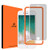 ZOVER Privacy Screen Protector Compatible with iPhone 8/7/6S/6 Plus Anti-Spy [1 Pack] White,[Privacy Protection] Full Coverage Durable Tempered Glass Screen Protector [Installation Frame Included]