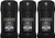 Axe Black Antiperspirant Deodorants Stick  2-7 Ounce -Pack of 3-