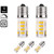 E17 LED Bulb Dimmable Ceiling Fan Light Bulbs 4 Watt 40W Equivalent Warm White 3000K 52X2835SMD AC110-130V (5-Pack)