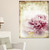 Design Art Pink Peony in Vintage Style Floral on Canvas Art Wall Photgraphy Artwork Print