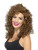 Smiffys womens Boogie Babe Wig Brown