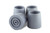 Essential Medical Supply Replacement Walker-Commode Tips  Gray  1 1-8